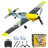 RCSHOBBY 4 Channel RC Plane - Ready to Fly BF-109 RC Airplane, Easy Control for Beginners &...