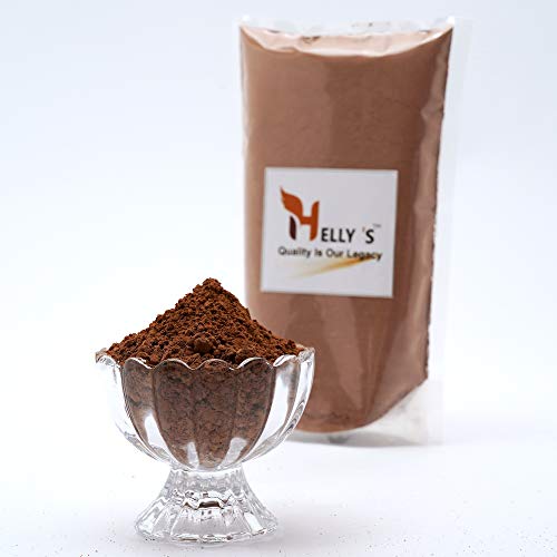 Image of Helly's Raw Unsweetened Cocoa Powder for Cake Making | 900g - Zip Lock Pack | Zero Sugar, Vegan