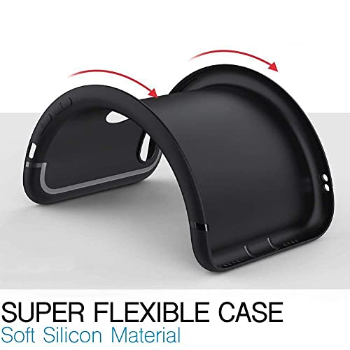 Image of Mobile Back Cover Case for iPhone XR (Silicone Case|CameraProtection|Black SC1510)