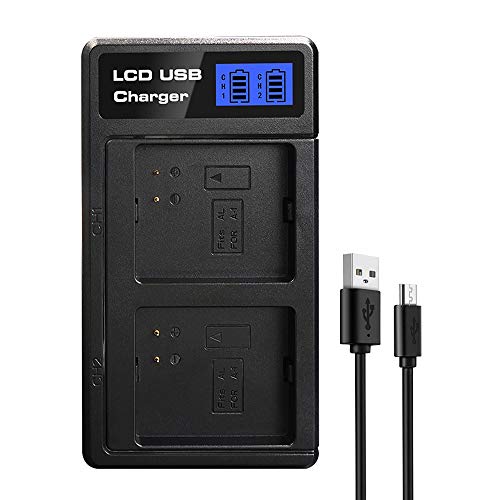 Bisnuy Charger for Charging Arlo Pro Battery,Compatible with Arlo Pro & Arlo Pro 2 & Arlo Go & Arlo Security Light Camera Batteries VMA4400,with USB Cable,Fireproof Material