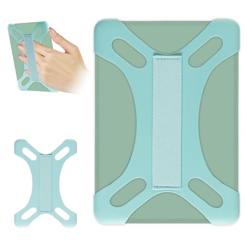 HoYiXi Universal Hand Strap for 6.8-7 lnch eReader,Compatible Kobo/Pocketbook/Tolino/Sony/Paperwhite/Nook eReader，for 6.8" e-Reader with High Elasticity Secure Grip,Sky Blue - image 1