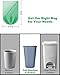 Biodegradable 8 Gallon Trash Bags, AYOTEE Garbage Bags 8 gallon, Compostable Medium Trash Bag, Unscented Leak Proof Bag for Office, Home, Bathroom, Bedroom, Car, Kitchen, Pet(Green)