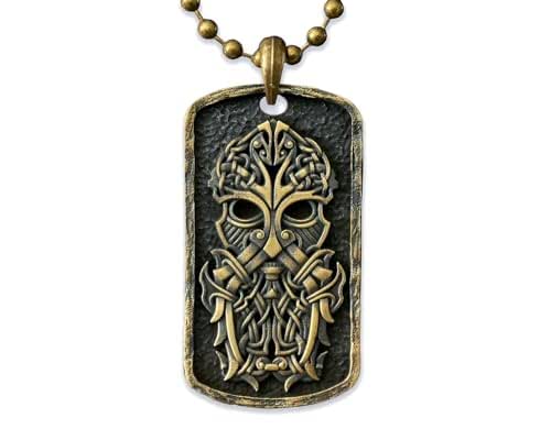 Amazon.com: Baldur Jewelry - Viking God Thor Men Necklace Pendant 