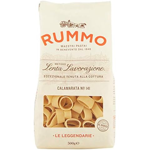 Pasta RUMMO 500 GR CALAMARATA N ° 141 Legendary Pasta RUMMO Special FORMATS Cover