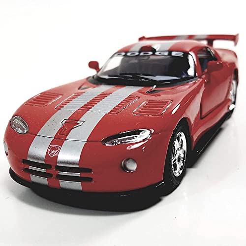 Dodge Viper GTR-S Fire Red Hardtop 1/36 Scale miniatura 1