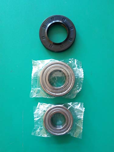 Kit rodamientos + junta para agua lavadora 37 × 66 × 9.5/12...