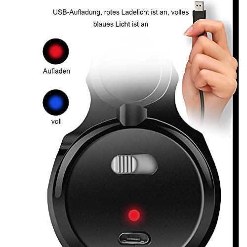 ZJYWAN Messerschärfer Profi USB Messerschleifer Haushalt Wiederaufladbar Knife Sharpener, für Grobschärfen/ Feinschärfen… – Bild 4