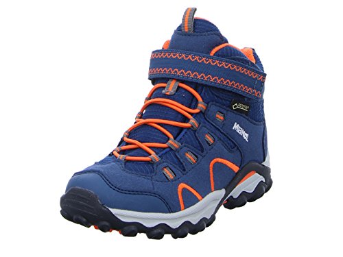 Meindl Lucca Junior Mid GTX 2106-49 464718 - Botas de montaña para niño, color azul, color Azul, talla 36 EU