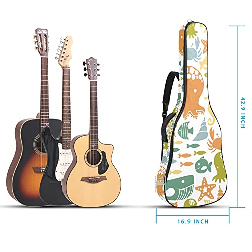 Housse guitare électrique imperméable anti choc avec grand zip