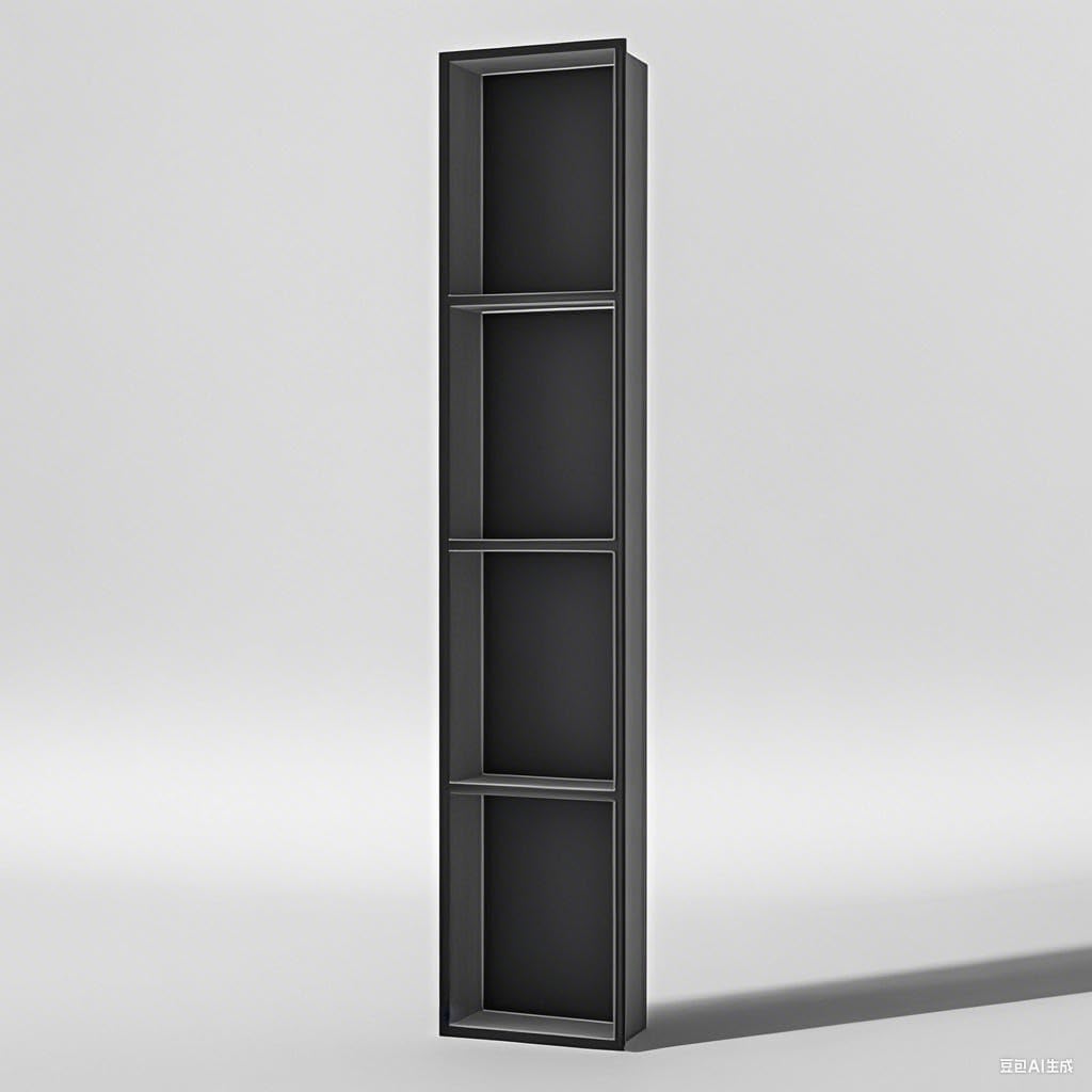 Large Capacity Waterproof Storage Shelf for Bathroom, Kitchen, and Living Room, Built-in Alcove Design for Organized Space