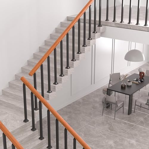 Balustrade escalier noire réglable solution angles complexes - 8