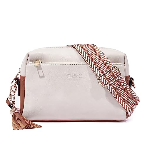 Iovebags Small Crossbody Bags For Women Trendy Leather Purses For Women Triple Zip Cell Phone Purse Shoulder Handbag #TOP2