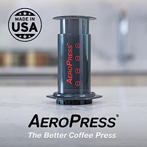 Aeropress Original Coffee And Espresso Maker, Barista Level Portable Coffee Maker With Chamber, Plunger, And Filters, Quick Coffee And Espresso Maker, Made In Usa #TOP6