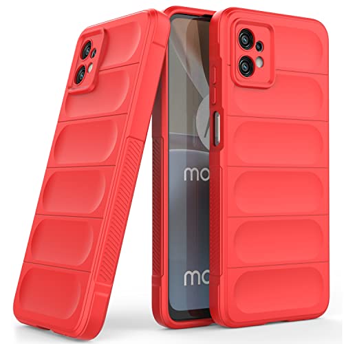 Image of Amazon Brand - Solimo Cover for Mobile Phone (Silicone Red)
