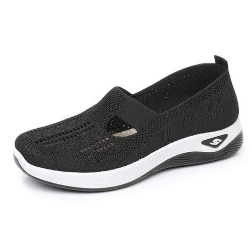 Women's Woven Orthopedic Breathable Soft Shoes Arch Support Casual Comfortable Walking Working Running