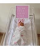 OMGSHIRTS Personalized, Customized Baby Kids Blanket with Name, Heart Name Personalized Swaddle...