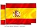 Bandera de España 3Pcs (España 150 * 90 cm Polister)