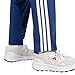 Adidas Mens 3-Stripes Tricot Regular Fit Open Hem Sportswear Track Pants, Dark Blue, Large