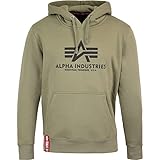 ALPHA INDUSTRIES Basic Hoody (XXL, Olive)