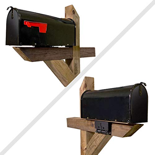 Bouncebackbox | Mailbox Snow Plow Protection | Snow Plow Resistant Mailbox Platform #TOP3