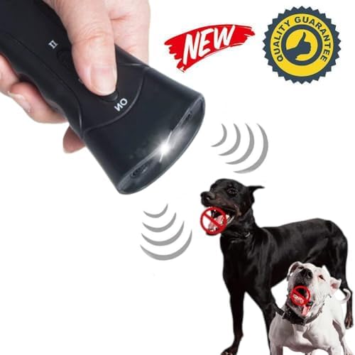 Petgentle Handheld Ultrasonic Dog Trainer - Bark Control Device
