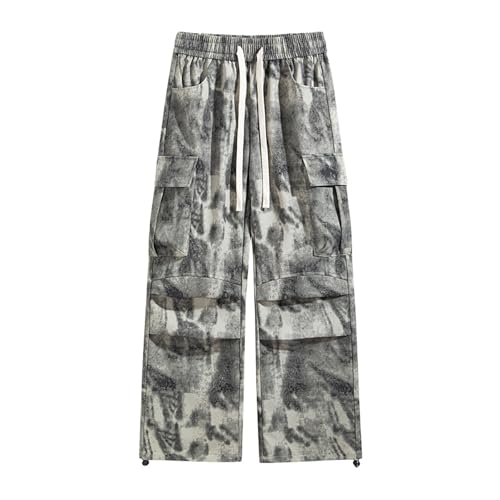 Pantalon cargo d'été pour homme léger respirant avec cordon de serrage