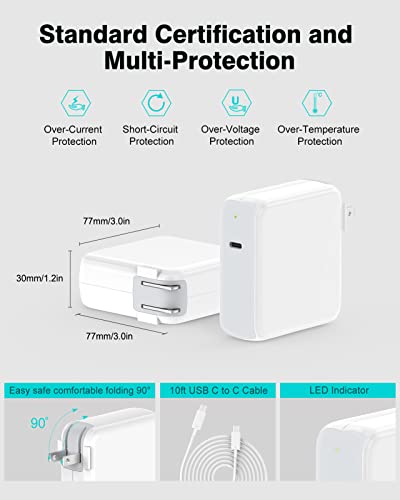 10ft-Charger-for-MacBook-Pro-96W-USB-C-Charger-Power-Adapter-for-Mac-Book-Pro-16-15-14-13-inch-2021-2020-2019-2018-New-MacBook-Air-USBC-Laptop-Power-Supply-LED-5A-Charging-Cable-Certified