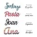 Nombres en madera • Nombres Personalizados para pared, Nombres para bebés, Regalo...