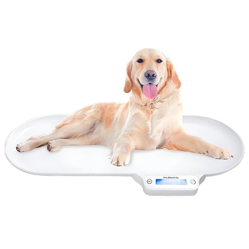 Amazon | Kirnuoペット体重計 大型犬体重計 電池式 g/kg/lb/stlb単位 