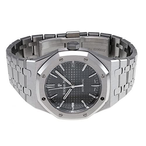 オーデマ・ピゲ AUDEMARS PIGUET ロイヤルオーク オートマティック 15450ST.OO.1256ST.02 グレー文字盤 腕時計 メンズ (W207153) [並行輸入品]