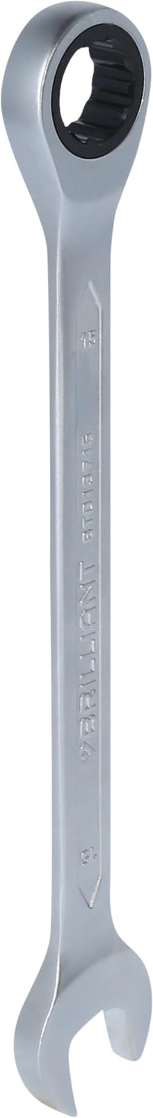 BRILLIANT TOOLS KS Tools BT013715 - Chiave a cricchetto, 15 mm