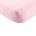 Touched by Nature Organic Cotton Fitted Crib Sheet, Pink