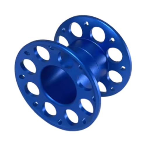 Carrete marcador flotante de aluminio para seguridad en inmersiones de kayak y buceo recreativo