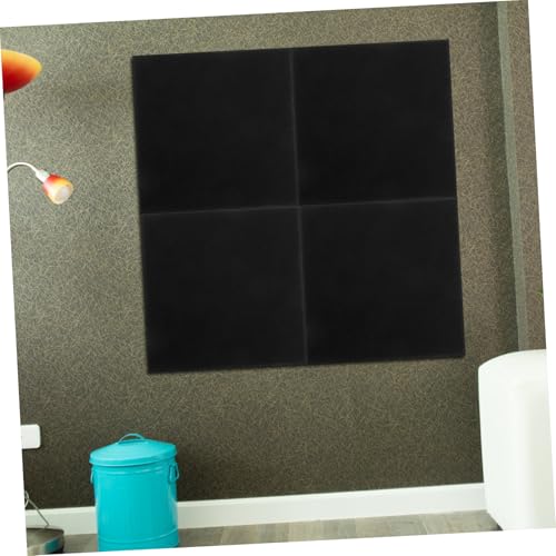 jojofuny 12pcs Paneles Acústicos Autoadhesivos para Tratamiento de Pared, Resistente al Fuego, Paneles de Espuma Absorbentes de Sonido para Hogar y Estudio miniatura 6