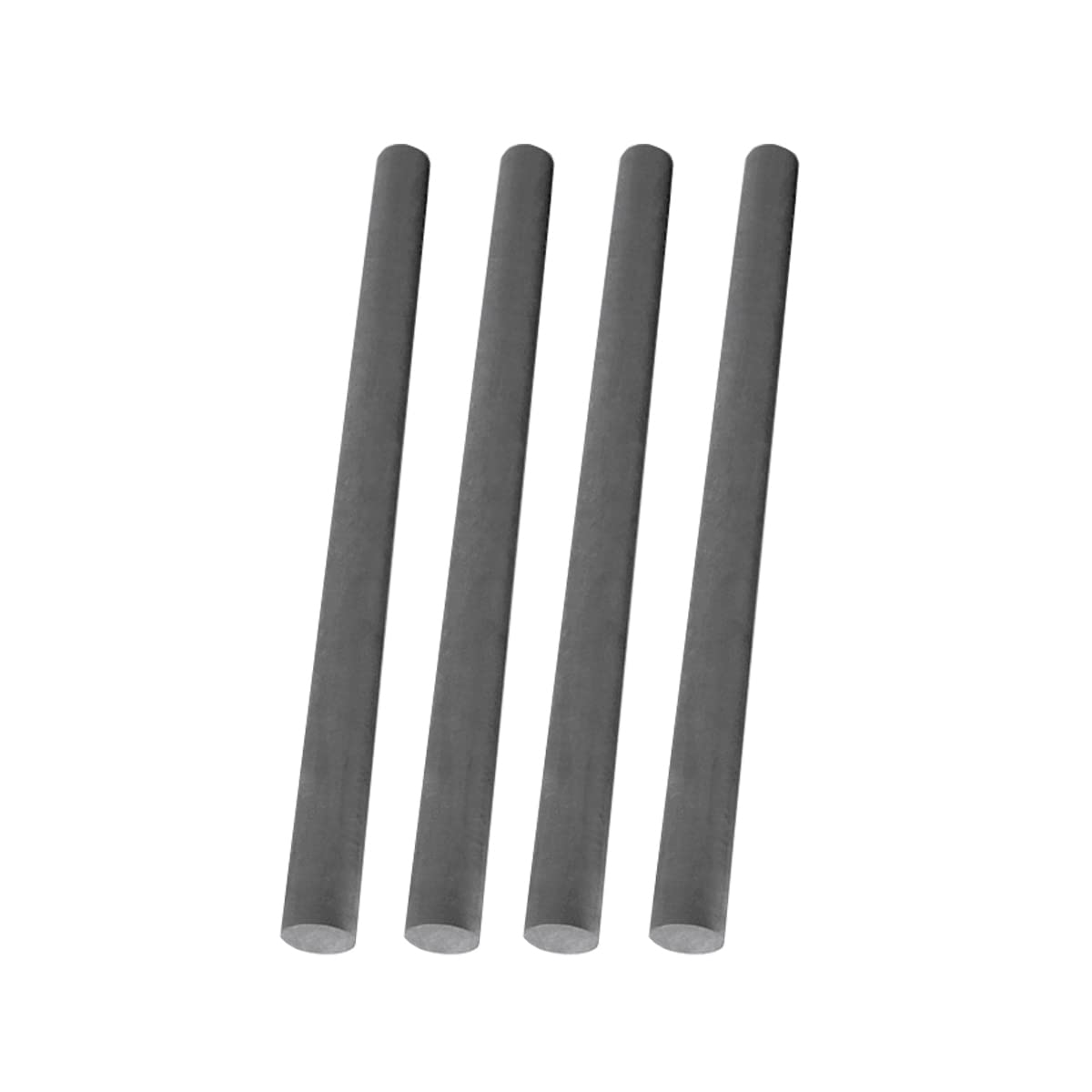 Pręty grafitowe o wysokiej czystości 99,9% Cylinder elektrodowy dla metalurgii i elektroniki, długość 150 mm, 4 szt.(Diameter 3mm)