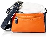 Chiusura: cerniera Envy Suzie Marino, Spalla Donna, Arancione/Blu Navy, Medium