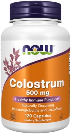 Now Foods, Colostrum, 500 mg, 120 Veggie Caps