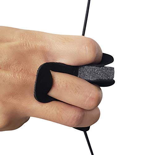 Sas Suede And Leather Finger Tab Right Hand (Large, Left) #TOP4