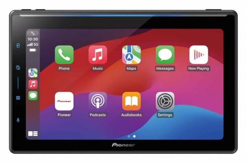 Pioneer SPH-EVO107DAB-UNI - Centro Multimedia y navegación 1-DIN, Panel táctil de 10,1 Pulgadas, Wi-Fi, Bluetooth, Apple CarPlay, Android Auto y Dab+, Ecualizador gráfico de 13 Bandas