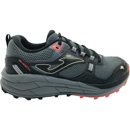 Joma - Scarpa sportiva Trail Uomo Shock 2648-3190990000009, grigio, 43 EU
