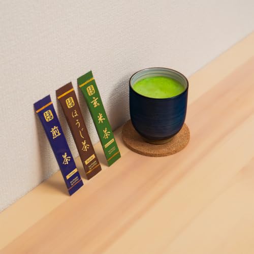 Image of YEDOENSIS Japanese Tea Sampler - Organic Japanese Tea Powder Sampler: Matcha Hojicha etc. (2g x 40 sticks)