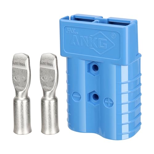 Conector de alimentación 350A 600V para evitar sobrecalentamiento en cables 2/0 AWG