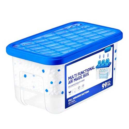 Xmccvt Purificador de Aire para Garajes | de Eliminación de Polvo de 350 Mililitros de Capacidad,Absorbedor de Olores - para Sótanos Garajes Guarderías Armarios Habitaciones Infantiles Residencias