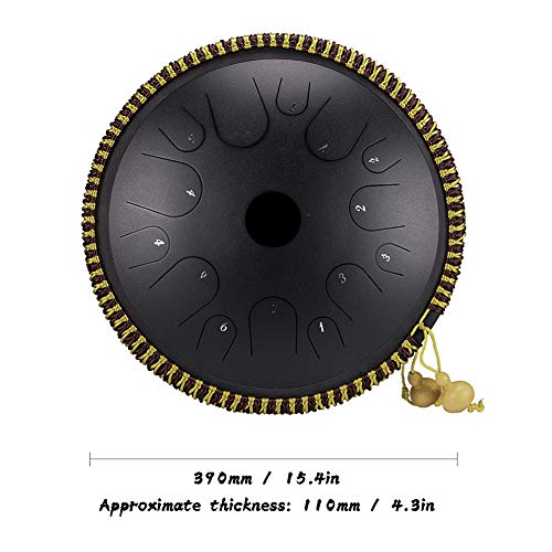 Steel Tongue Drum 14 pulgadas 14 notas C miniatura 4