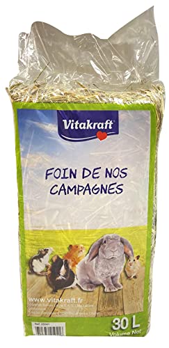 Vitakraft - Foin de nos campagnes pour rongeurs - 30 L