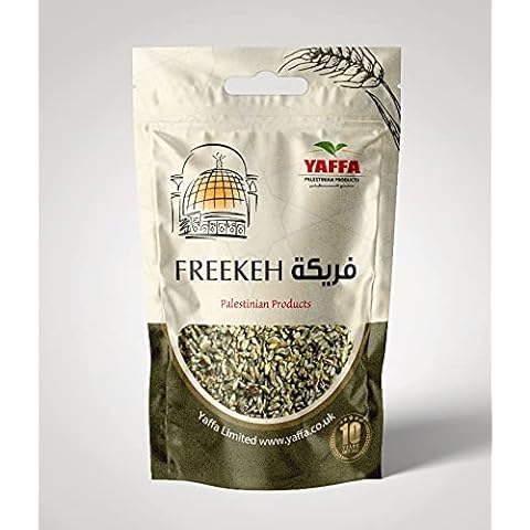 Palestinian Freekeh - Roasted green wheat 250g Cover