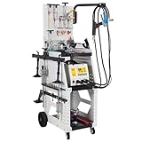 HQHAOTWU Steel Dent Pulling Machine Stud Welder Car Repair Spot Dent Puller Vehicle Body Dent Pull Tool Kit with Professional Tool Cart 220V