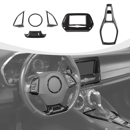 Kit garniture intérieure pour Camaro Chevrolet 2017-2023 carbone panneau de vitesse RAZPOY