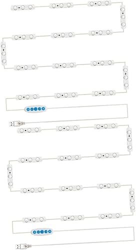 NOLITOY 2 Sets Vanity Mirror Light Strip Led Tape Light Vanity Makeup Mirror Dimmable Light Luces para Espejos De Maquillaje Light Kit for Vanity