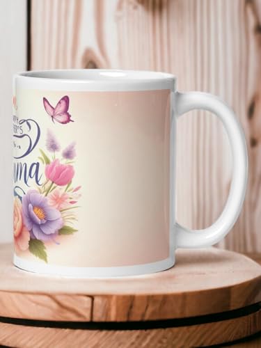 Image of Better Gift Flowers Happy Mother's Day Mumma Mug, Round Shaped Multicolor Themed Coffee Mugs, Mug for Gifting, Gifting Items for Family, Friends & Closed Ones
